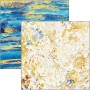Set de papier 30x30 Indigo 12 feuilles - Ciao Bella Papercrafting
