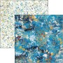 Set de papier 30x30 Indigo 12 feuilles - Ciao Bella Papercrafting