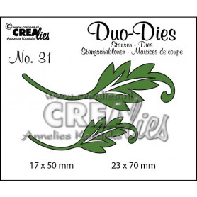 Duo Dies no. 31 Leaves 1 - Crealies