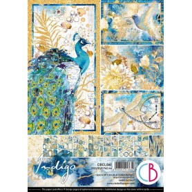 Set de papier A4 Indigo 9f - Creative Pad Ciao Bella Papercrafting