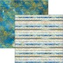 Set de papier 30x30 Indigo 8 feuilles - Patterns Pad Ciao Bella Papercrafting