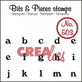 Tampon Bits and Pieces no 503 A à N minuscule - Crealies