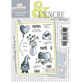 Tampons Que du Love 20pc - L'encre et l'image