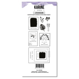 Tampons La vie en couleurs - Rainbow - Les ateliers de Karine
