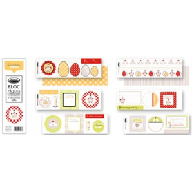 Bloc Pâques et printemps –  Swirlcards