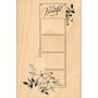 Tampon bois Beautiful - Florilèges Design