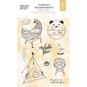 Tampons My Happy Place - A Petits Pas - Florilèges Design