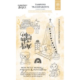 Tampons Petit Monde Magique - A Petits Pas - Florilèges Design