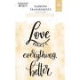 Tampon Love is Better - A Petits Pas - Florilèges Design