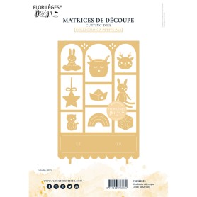 Dies Jolie Armoire 10pc - A Petits Pas - Florilèges Design