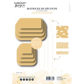 Dies Set Carterie 12pc - A Petits Pas - Florilèges Design
