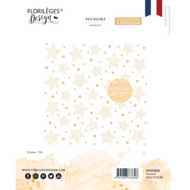 Pochoir Mille étoiles - A Petits Pas - Florilèges Design