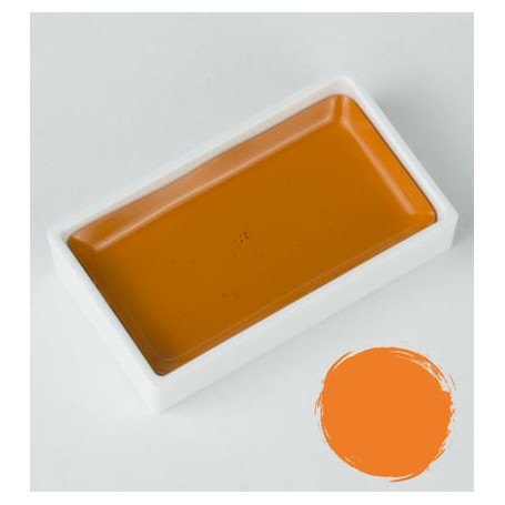 Godet d'Aquarelle Cadmium Orange nr 33 - Gansai Tambi - Kuretake