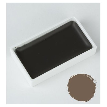Godet d'Aquarelle Raw Umber Deep nr 47 - Gansai Tambi - Kuretake