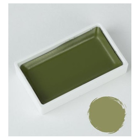 Godet d'Aquarelle Olive Green nr 54 - Gansai Tambi - Kuretake