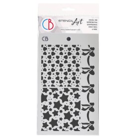 Pochoir Texture Tender Time - My Tiny World – Ciao Bella Stencil Art
