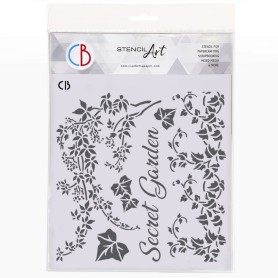 Pochoir Texture Secret Garden – Ciao Bella Stencil Art