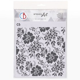 Pochoir Texture Florish Pattern – Ciao Bella Stencil Art