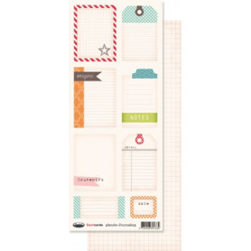 Etiquettes Eté indien Journaling à découper – Swirlcards