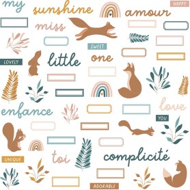 Die-cuts Le monde d'Hapi 55pc - HA PI Little Fox