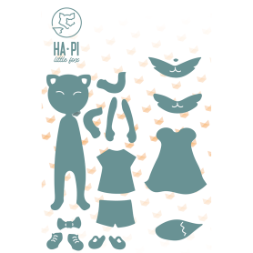 Dies Hapi le renard 17pc - Le monde d'Hapi - HA PI Little Fox