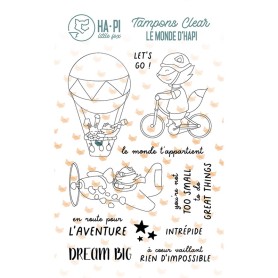 Tampons Aventure 11pc - Le monde d'Hapi - HA PI Little Fox