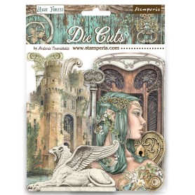 Die-cuts Magic Forest 42pc - Stamperia