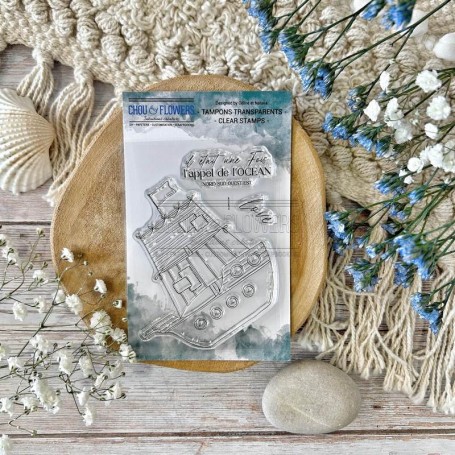Tampons Le bateau - Globe-Trotter - Chou and Flowers