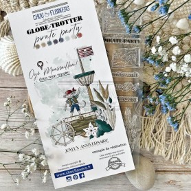 Tampons Pirate party - Globe-Trotter - Chou and Flowers