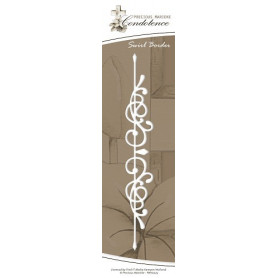 Die Swirl border - condolence - Precious Marieke