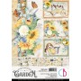 Set de papier A4 Farmhouse Garden 9f - Creative Pad Ciao Bella Papercrafting