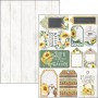 Set de papier A4 Farmhouse Garden 9f - Creative Pad Ciao Bella Papercrafting