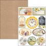 Set de papier A4 Farmhouse Garden 9f - Creative Pad Ciao Bella Papercrafting