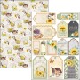 Set de papier A4 Farmhouse Garden 9f - Creative Pad Ciao Bella Papercrafting