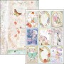 Set de papier A4 Enchanted Land 9f - Creative Pad Ciao Bella Papercrafting