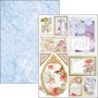 Set de papier A4 Enchanted Land 9f - Creative Pad Ciao Bella Papercrafting