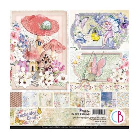 Set de papier 20x20 Enchanted Land 12 feuilles – Ciao Bella Papercrafting