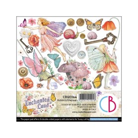 Fussy Cut Pad 15x15 Enchanted Land 24 feuilles – Ciao Bella Papercrafting