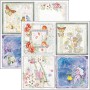 Set de papier 30x30 Enchanted Land 8 feuilles - Patterns Pad Ciao Bella Papercrafting