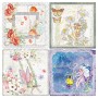 Set de papier 30x30 Enchanted Land 8 feuilles - Patterns Pad Ciao Bella Papercrafting