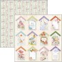 Set de papier 30x30 Enchanted Land 8 feuilles - Patterns Pad Ciao Bella Papercrafting