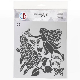 Pochoir Texture Fairy Spring – Ciao Bella Stencil Art