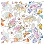Fussy Cut Vellum 15x15 Enchanted Land 6 feuilles – Ciao Bella Papercrafting