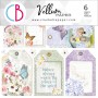 Fussy Cut Vellum 15x15 Enchanted Land 6 feuilles – Ciao Bella Papercrafting
