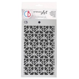 Pochoir Texture Butterflies pattern – Ciao Bella Stencil Art