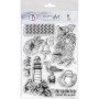 Tampons Ocean Breeze 9pc - Ciao Bella Stamps