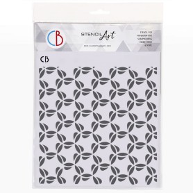 Pochoir Texture Retro – Ciao Bella Stencil Art