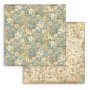 Papier 30x30 Blue Texture 1f - Christmas Greetings - Stamperia