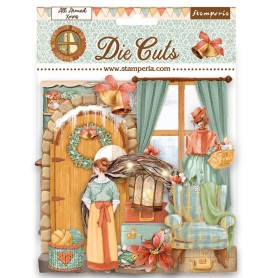 Die-cuts All around Xmas - Stamperia