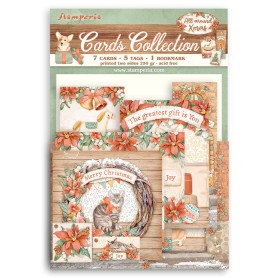 Cards Collection All around Xmas - Stamperia